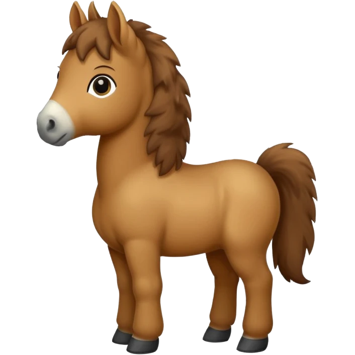 a baby horse emoji