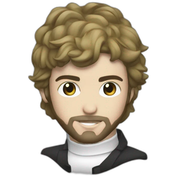 Young Thomas bangalter emoji