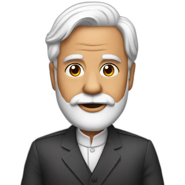 modi-with-hair emoji
