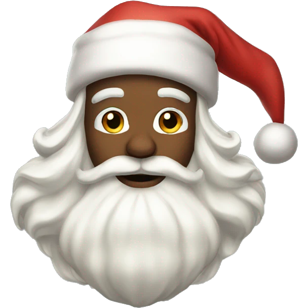 aesthetic santa claus emoji