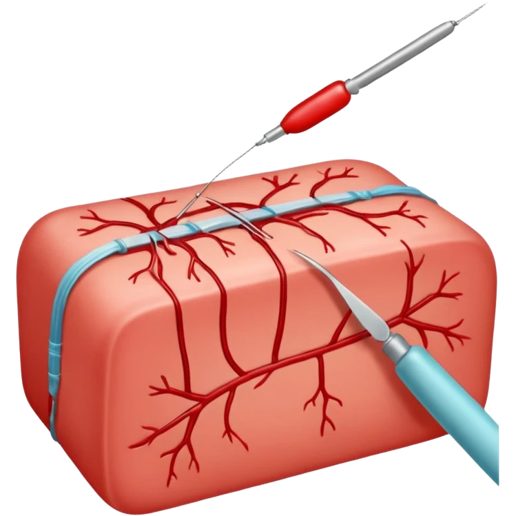 suturing blood vessel emoji