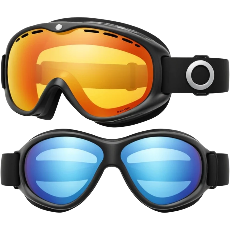 a ski google glasses emoji