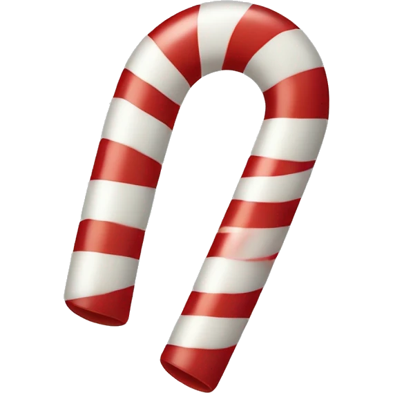 candy cane emoji