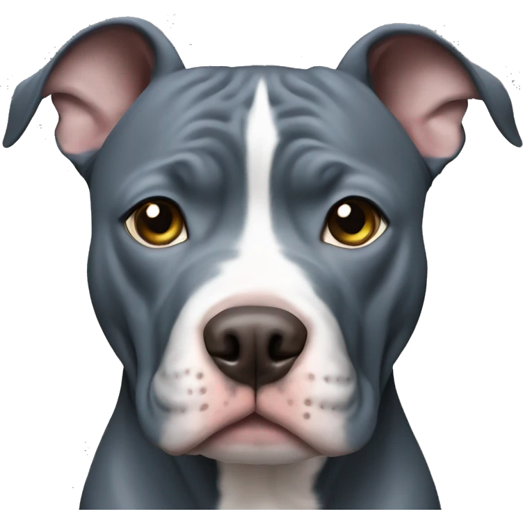Blue nose pitbull  emoji