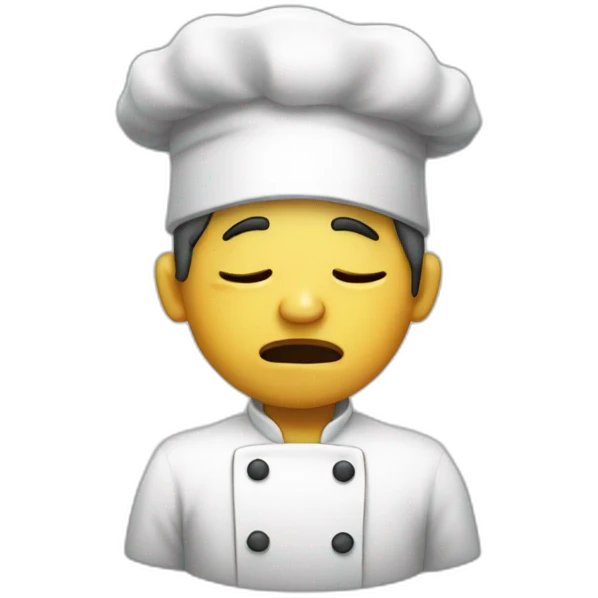 Crying Cook  emoji
