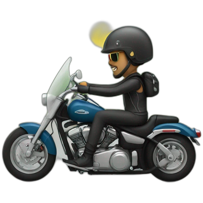 Biker emoji
