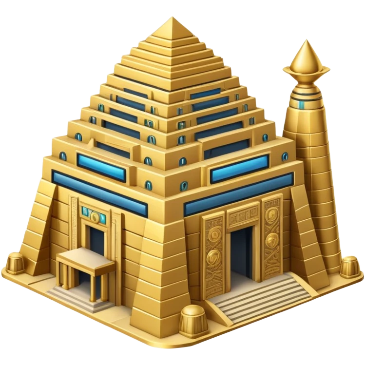Annunaki gold ancient tech station lab bulding emoji