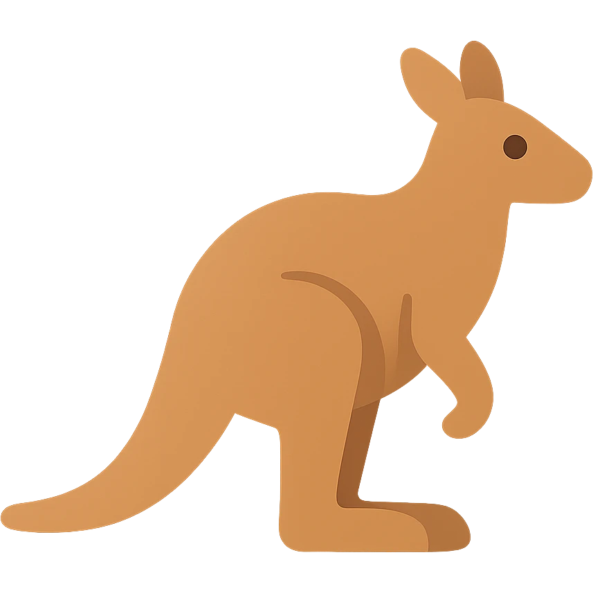 Kangaroo emoji