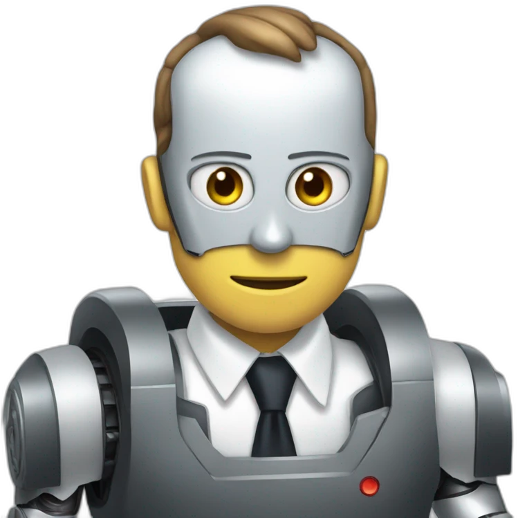robot macron emoji