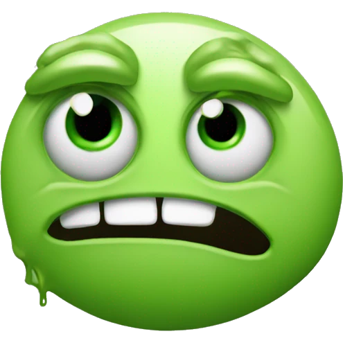 booger with eye  emoji