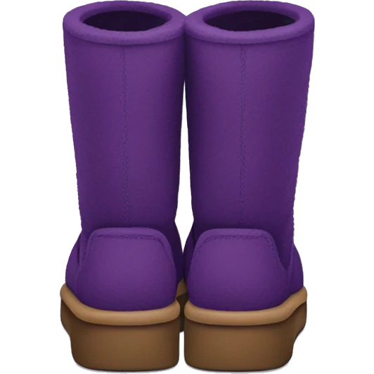 purple ugg emoji
