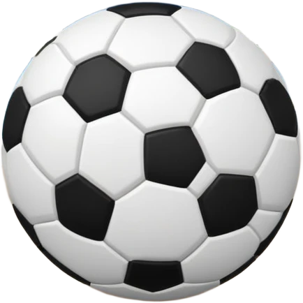 soccer ball with Sochi beach and mountains in background emoji