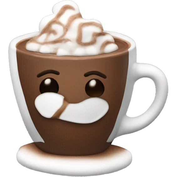 Hot chocolate  emoji