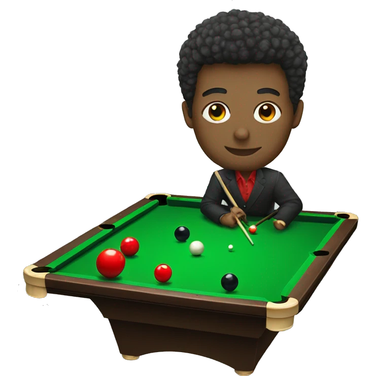 snooker emoji