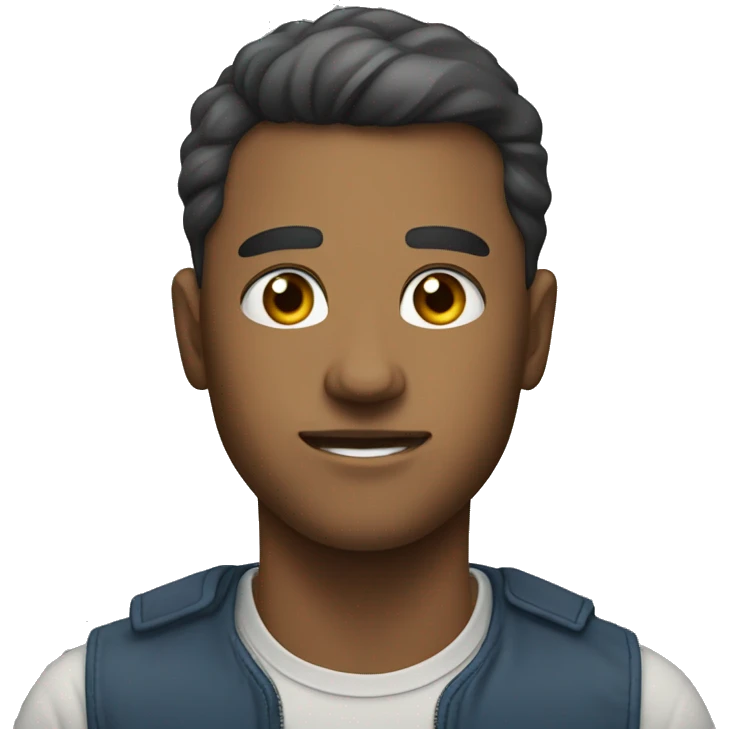 a person who share clearly about his personality, strength when working emoji