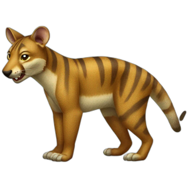 Tasmanian tiger  emoji