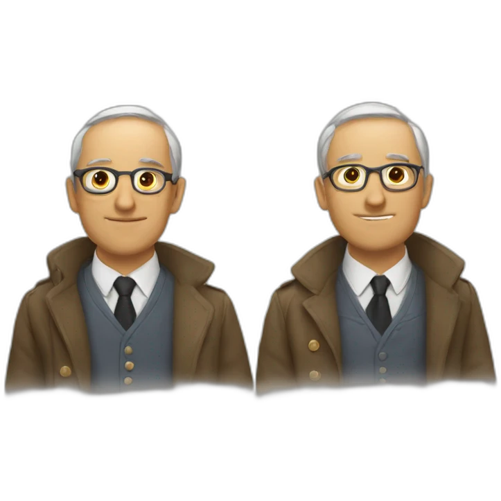 Deux mendiants emoji