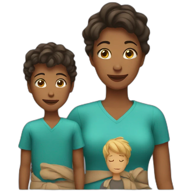 mother and son emoji