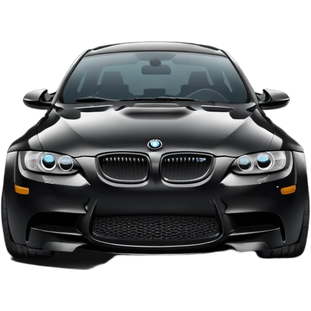 black bmw m3 emoji