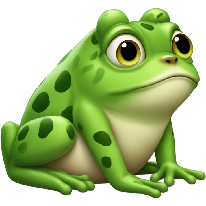 frog with a cat  emoji