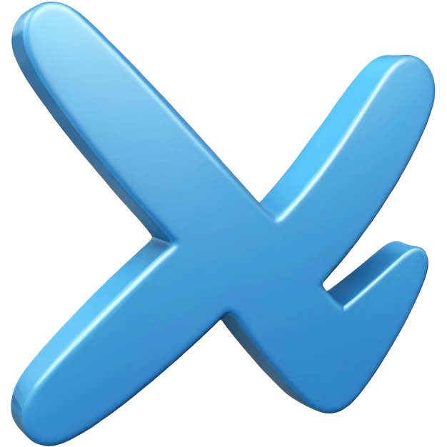 make a blue tick emoji emoji