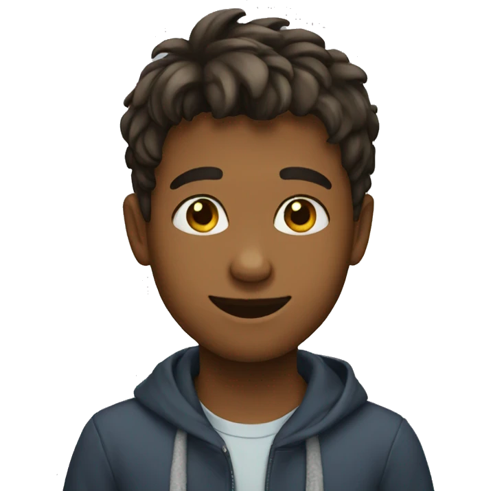 boy being good emoji