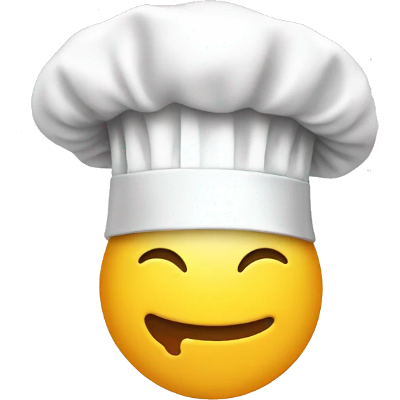Chef's hat emoji