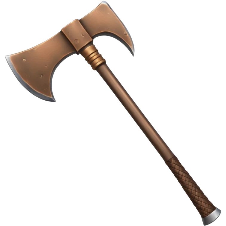 double-headed axe emoji