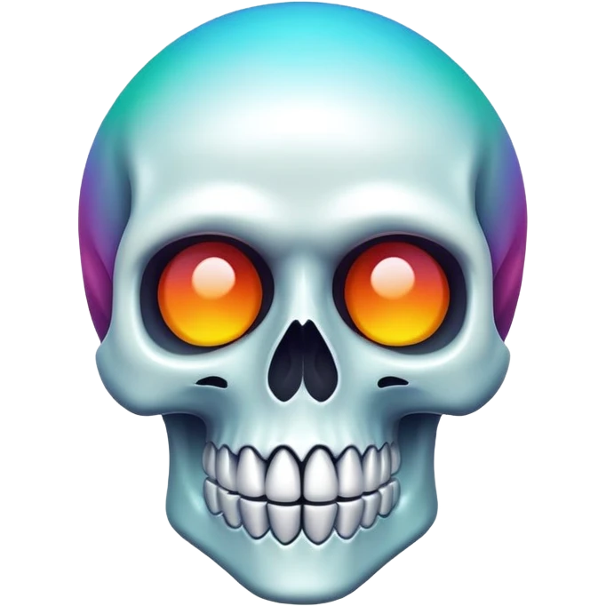 CyrilMP4-skully ios style emoji