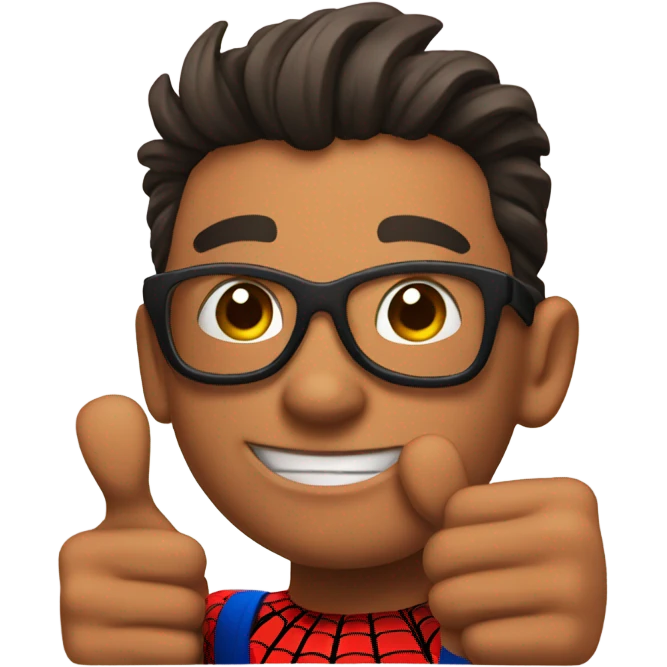 Spiderman THUMB UP emoji