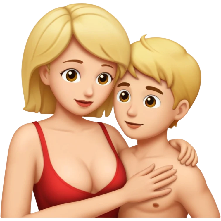 Mom and son sex emoji