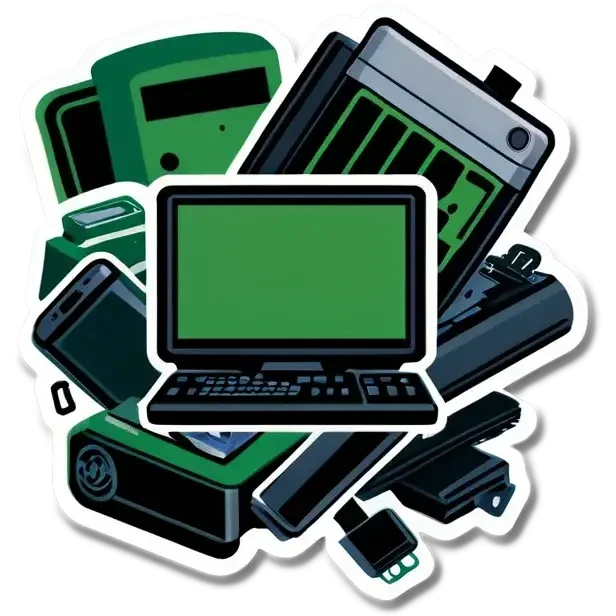 recycling electric materials emoji