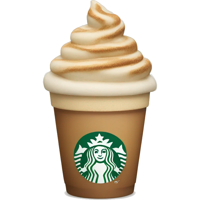 Starbucks sugar cookie latte emoji