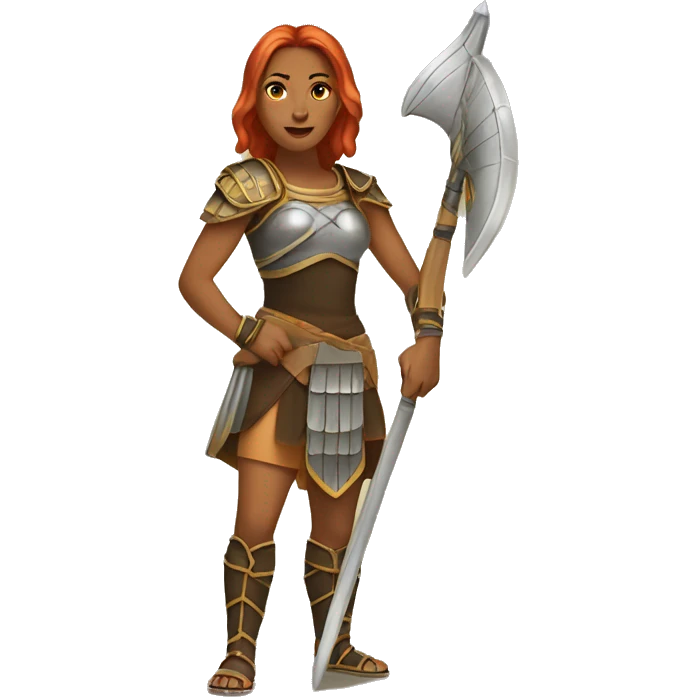 Penthesilea amazon female warrior emoji