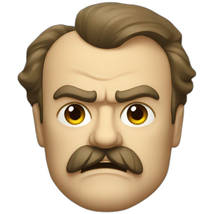 Angry Nietzsche emoji