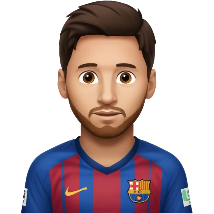 Ia + messi emoji