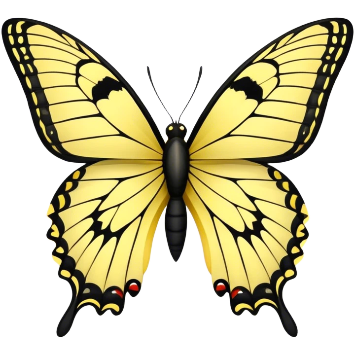 Swallowtail butterfly emoji