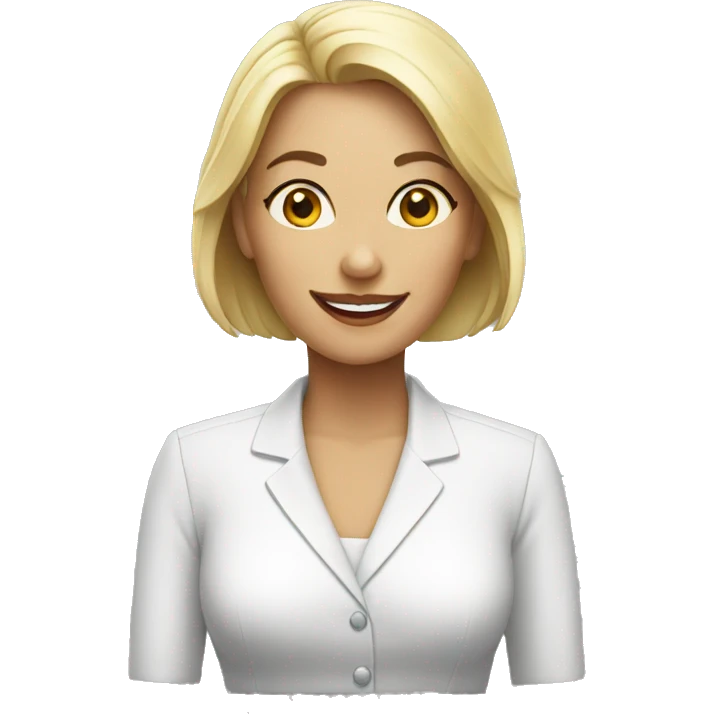 white Hostess  emoji