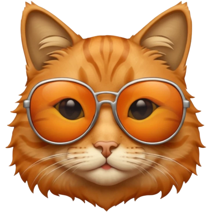 Cat wearing sunglasses emoji