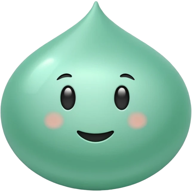 Mint-green aesthetic decoration emoji