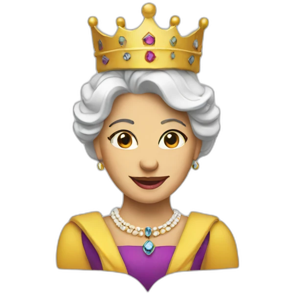 queen logo emoji