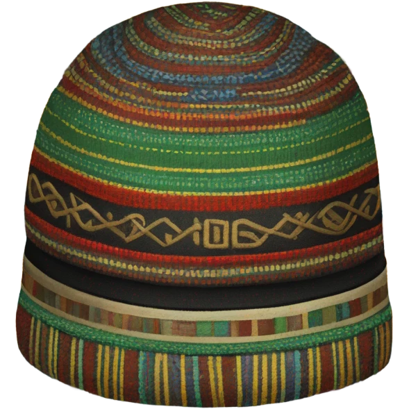 African Kufi hat emoji