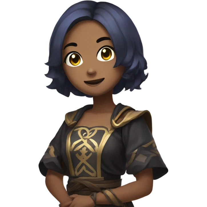 mona of genshin impact sign emoji