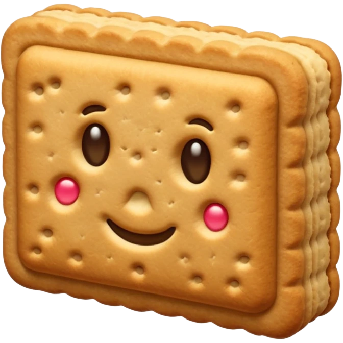 rectangular biscuit cookie emoji