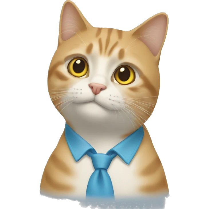 un chat tropette emoji