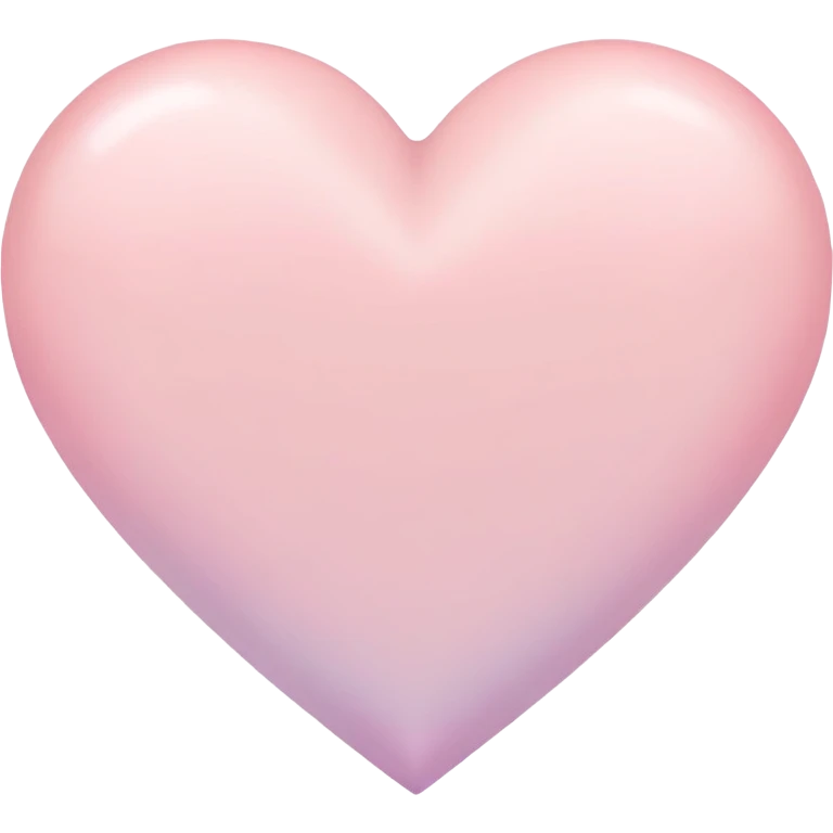 Pastell blir heart emoji