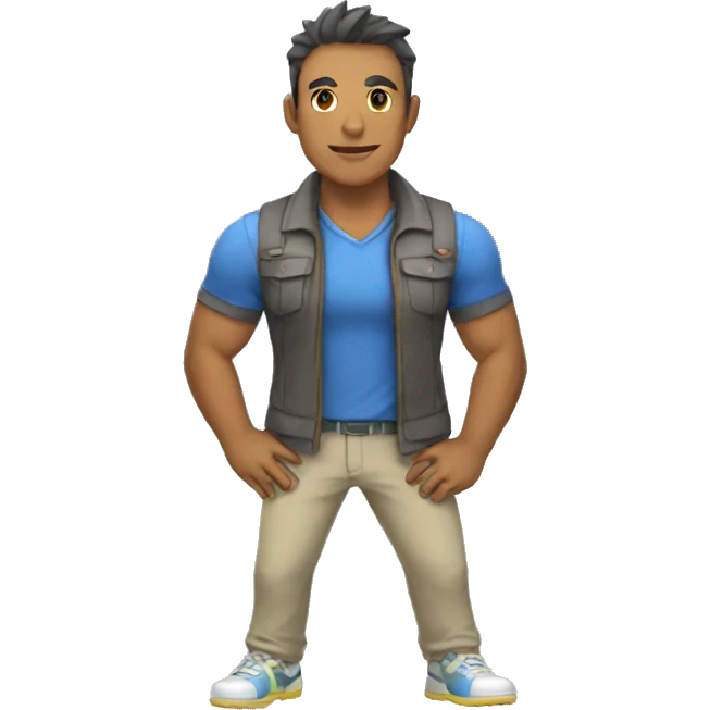 entrenador pokemon emoji