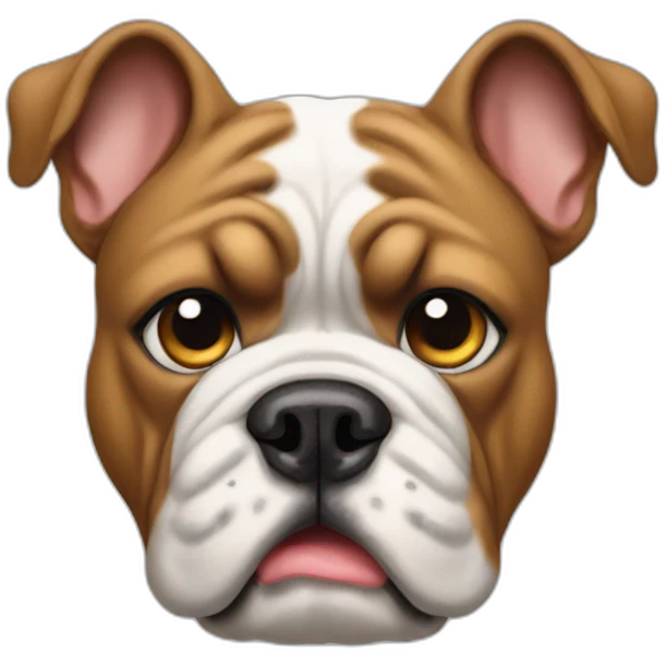 bulldog emoji