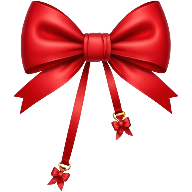 Cherry bow emoji