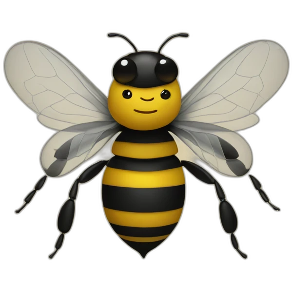 Big Bee with brendi emoji